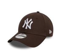 New Era Casquette League Essential 9FORTY NY marron