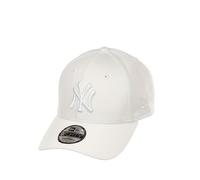 New Era New York Yankees MLB League Essential Ton sur Ton Blanc 9Forty Casquette Ajustable