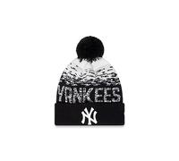 Bonnet MLB New York yankees à pompon New Era Sport Knit noir