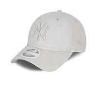 New Era New York Yankees MLB Tonal Beige 9Forty Casquette Ajustable pour Femmes