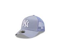 New Era New York Yankees MLB Tonal Mesh 9Forty Iris Flower Kids A-Frame Adjustable Trucker Cap - Youth