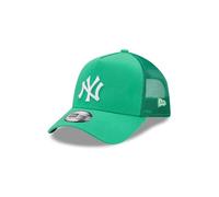 New Era New York Yankees MLB Tonal Mesh Olive A-Frame Adjustable Trucker Cap