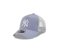 New Era New York Yankees MLB Tonal Mesh Olive A-Frame Adjustable Trucker Cap