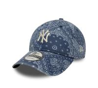 New Era New York Yankees MLB Washed Paisley 9Twenty Casquette Bleu