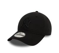 New Era New York Yankees MLB Washed Ton sur Ton Noir 9Twenty Casquette Ajustable