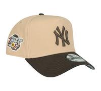 New Era New York Yankees MLB World Series 1998 Sidepatch Cooperstown Camel Burned Wood 9Forty A-Frame Snapback Cap
