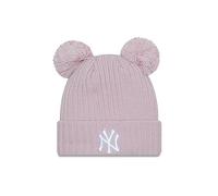 New Era New York Yankees Rose MLB Double Pom Cuff Knit Women Beanie