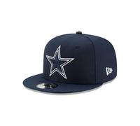New Era NFL 9FIFTY Team Casquette réglable à Snapback - Taille Unique, Dallas Cowboys - Bleu Marine, Taille Unique
