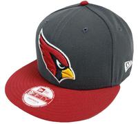 New Era NFL Arizona Cardinals Graphite Snapback Cap S M 9fifty Édition Limitée