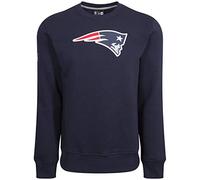 New Era NFL Crew New England Patriots Oceanside Sweat-Shirt Homme Bleu FR : M (Taille Fabricant : M)