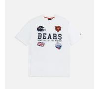 New Era NFL Games Collegiate T-Shirt surdimensionné Chicago Bears Blanc