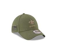 New Era NFL NEW ORLEANS SAINTS Salute to Service 2018 Sideline 39THIRTY Stretch Fit Game Cap