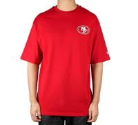 New Era NFL Shirt - Backprint San Francisco 49ers Rouge