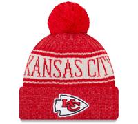 New Era Kansas City Chiefs - Beanie - NFL 2018 Sideline Sport OTC Knit - Red/White
