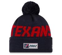 New Era NFL Sideline Road Bonnet Beanie Houston Texans