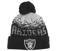 New Era NFL Sport Knit Bonnet Beanie - Oakland Raiders