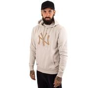 New Era Mlb Regular New York Yankees Hoodie Beige S