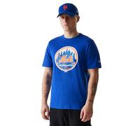 New Era T-shirt MLB Regular New York Mets bleu à manches courtes Taille L