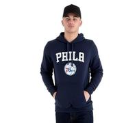 New Era Nba Regular Phi76e Hoodie Bleu 2XL Homme