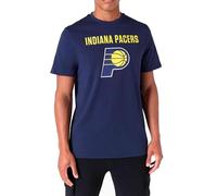 New Era T-shirt avec logo NBA Indiana Pacers, bleu, XXL