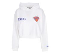 New Era - NY Knicks Logo Cropped Sweat à capuche - Femme - Sweatshirts et sweats à capuche - Blanc - Taille: 40 FR