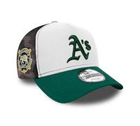 New Era Oakland Athletics Casquette MLB Baseball Casquette de Camionneur Vert Blanc World Series 1913 réglable