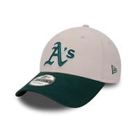 New Era Oakland Athletics Contrast Visor 9Forty Adjustable Cap Beige