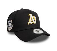 New Era Oakland Athletics MLB Baseball Casquette Ajustable World Series Noir Logo de l'équipe Chapeau