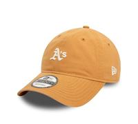 New Era Oakland Athletics MLB Casquette réglable Couronne Non structurée Petit Logo de l'équipe 920 Chapeau Beige