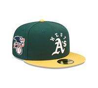 New Era Oakland Athletics MLB Team League DarkGreen 59Fifty Basecap - 7 5/8-61cm (XL)