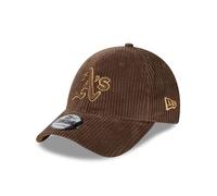 New Era Oakland Athletics MLB Wide Cord Brown 9Forty Adjustable Cap - One-Size