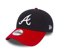 New Era MLB The League 9Forty Adjustable Casquette de Baseball Atlanta Braves - Coleur de l´Equipe Officielle