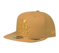 New Era Original-Fit Snapback Cap - I Love Hip HOP pan Tan