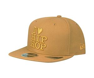 New Era Original-Fit Snapback Cap - I Love Hip HOP pan Tan