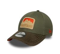 New Era Outdoor 9Forty Kids Casquette Vert Olive Orange