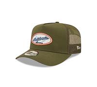 New Era Oval State California Olive A-Frame Adjustable Trucker Cap
