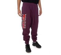 New Era Pantalon de jogging NBA Chicago Bulls pour homme, lilas, L