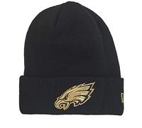 New Era Philadelphia Eagles Beanie NFL Essential Metallic Logo Black - One-Size