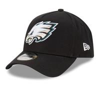 New Era Philadelphia Eagles NFL Evergreen Noir Casquette Réglable du Modèle 9Forty A-Frame