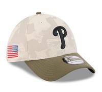 New Era Philadelphia Phillies Kaki Forces Armées Camouflage 39Fifty Flex De M/L