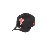 New Era Philadelphia Phillies MLB Black Coloured Team Logo Red 9Forty A-Frame Snapback Cap