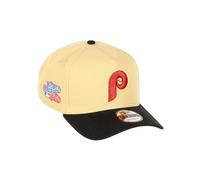New Era Philadelphia Phillies MLB World Series 1980 Sidepatch Cooperstown Vegas Gold Black 9Forty A-Frame Snapback Cap