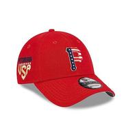 New Era Pittsburgh Pirates 4th of July 23 9Forty Casquette extensible Snapback, rouge, taille unique