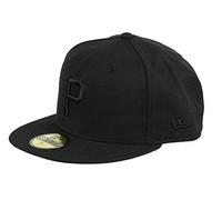 New Era Pittsburgh Pirates 59fifty Basecap MLB Black on Black - 7 1/4-58cm