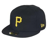 New Era Pittsburgh Pirates MLB Cap 59Fifty Basecap Baseball Kappe Schwarz - 7 7/8-63cm (XXL)