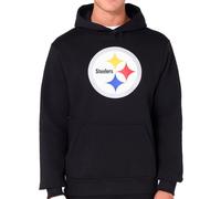 New Era Pittsburgh Steelers NFL Team Logo Hoody Noir Sweat à Capuche