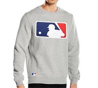 New Era Pullover - MLB Logo Baseball Gris