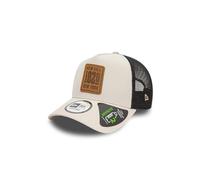 New Era Repreve A-Frame Trucker Cap - Brand Patch Stone