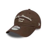 New Era Rocky Mountains Denver NE Wordmark 9Twenty Casquette Marron
