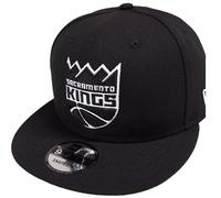 New Era Sacramento Kings NBA Noir Blanc 9Fifty Snapback Cap Édition Limitée